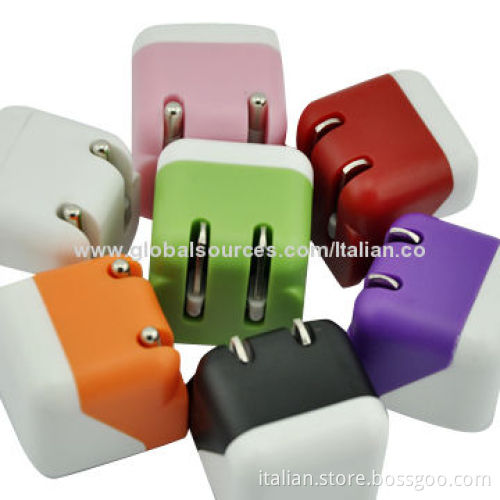 USB Universal Mobile Phone Charger, 1A Output, CE-certified
